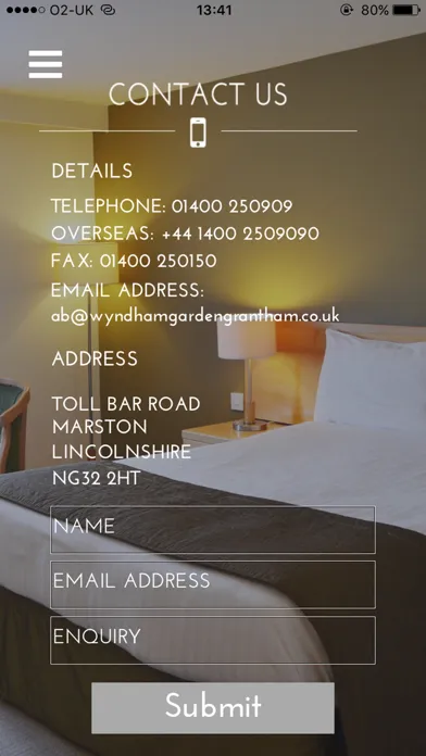 Wyndham Garden Grantham سکرین شاٹس