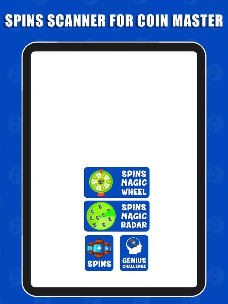 Скриншоты Spins Scanner for Coin Master iPad