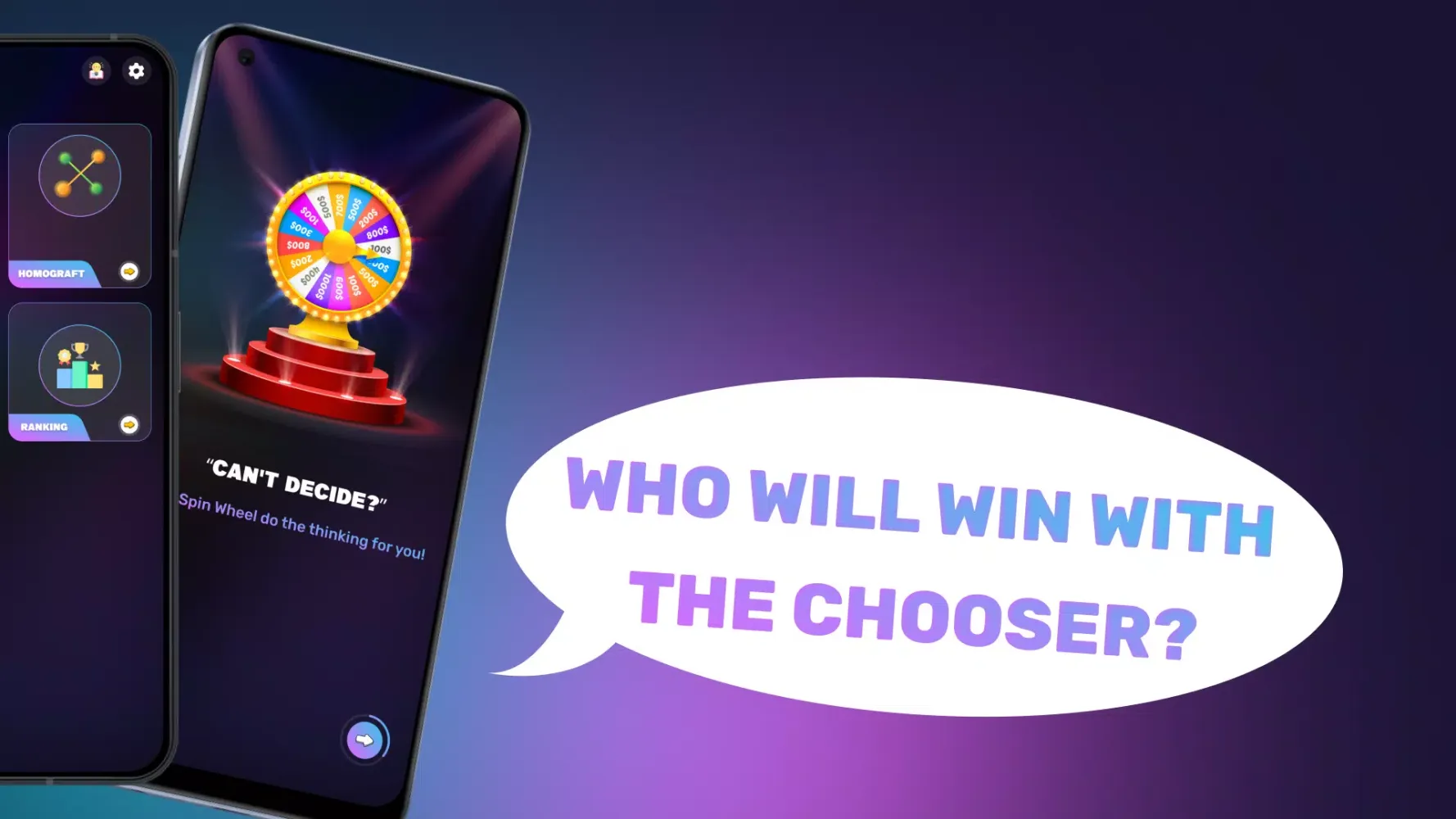 Spin wheel: Random name picker Screenshots