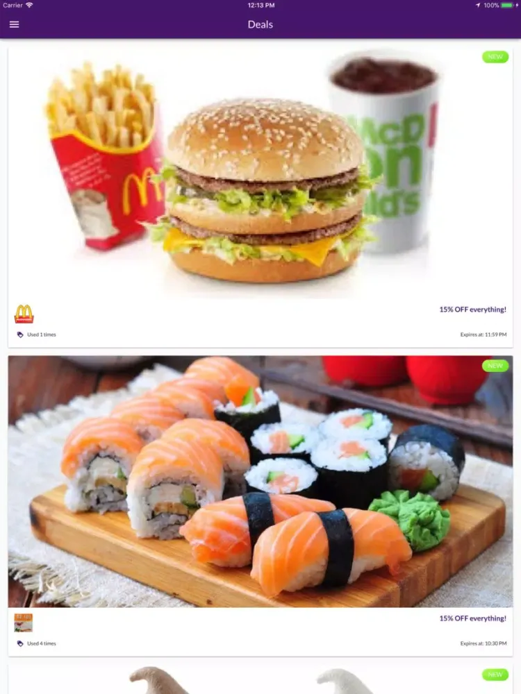 Deals for Danes iPad 应用截图