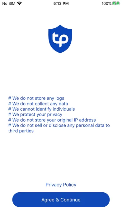 TP Plus VPN Screenshots