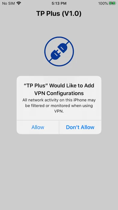 TP Plus VPN Screenshots