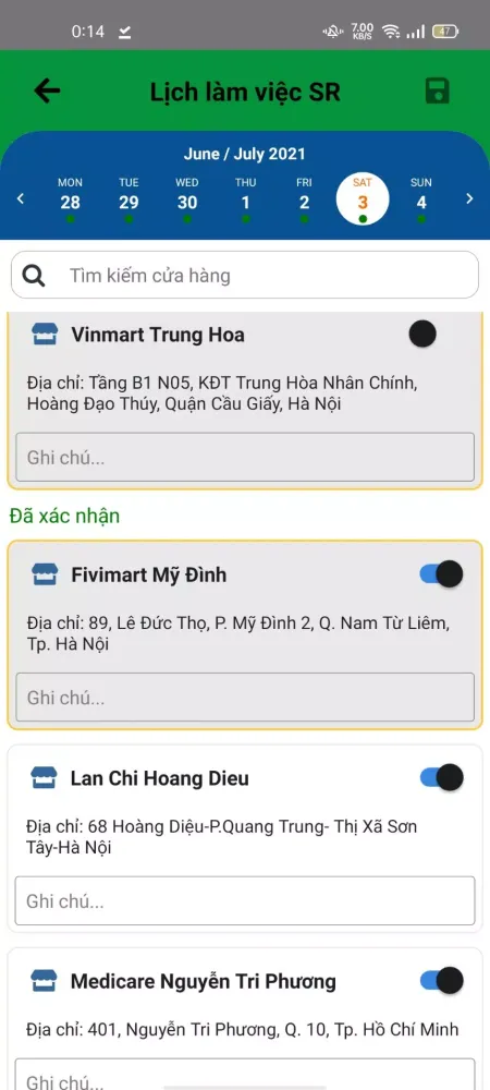 Ảnh chụp màn hình của Marico MT