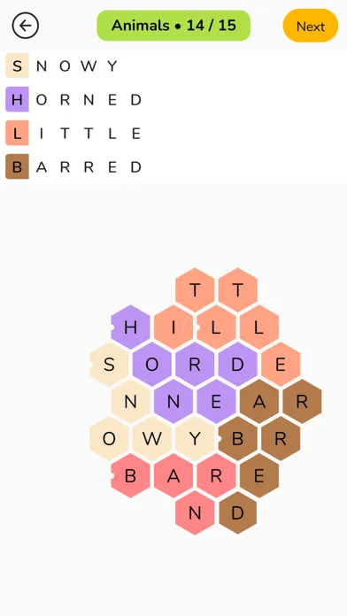 تصاویر Honeycomb - Word Puzzle