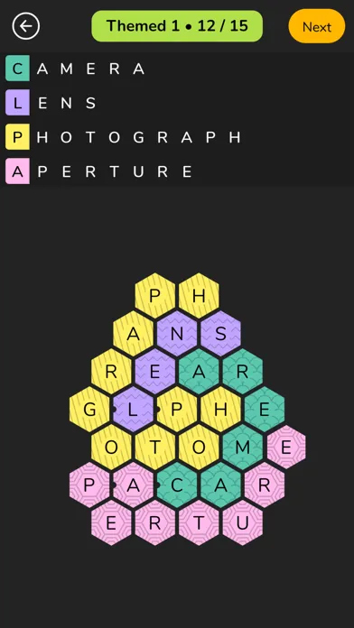 تصاویر Honeycomb - Word Puzzle
