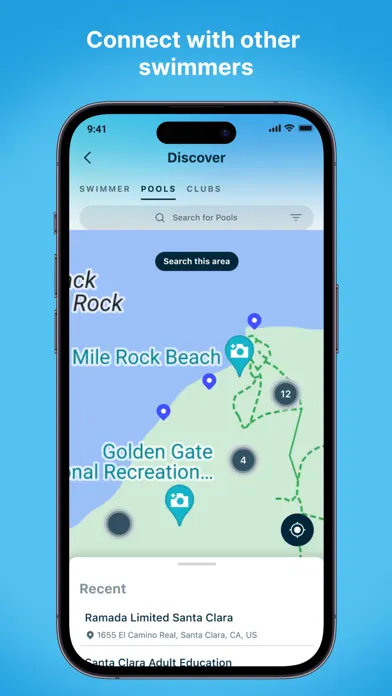 Swim.com: Swim Tracker Ekran Görüntüleri