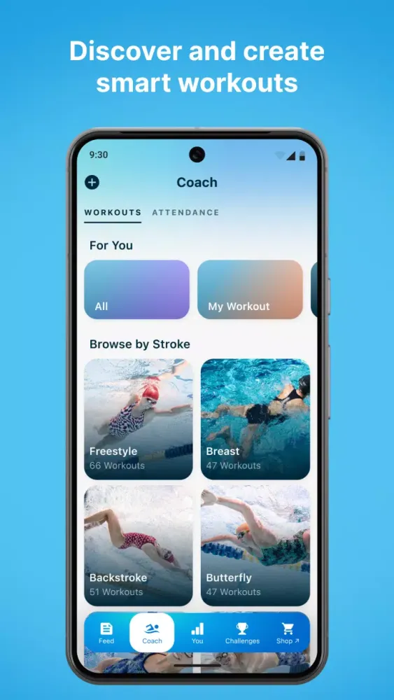Swim.com Ekran Görüntüleri