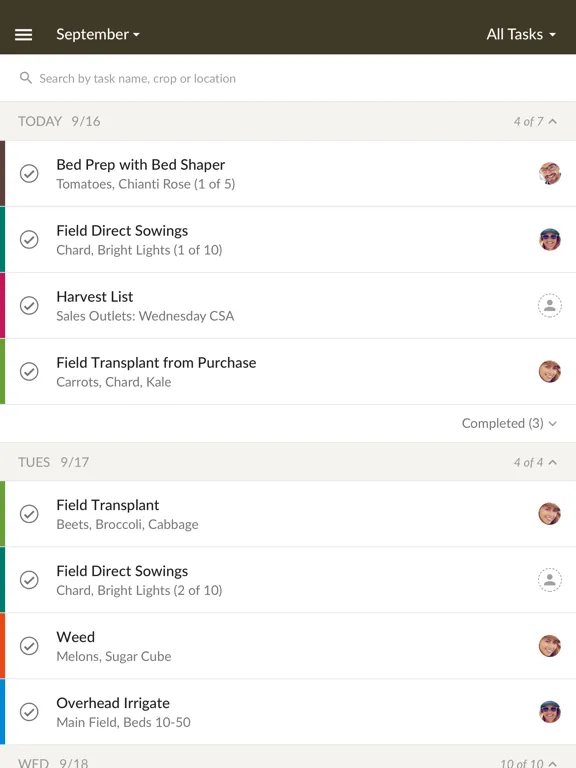 Tend Smart Farm iPad 應用截圖