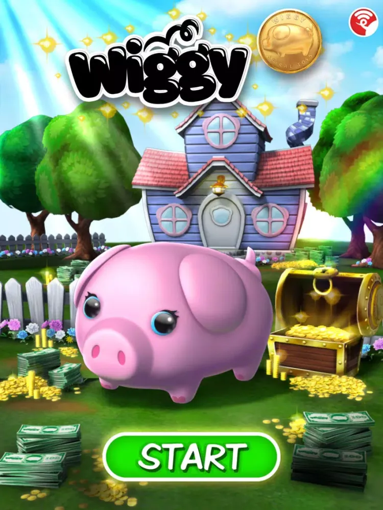 ภาพหน้าจอของ Wiggy Toy App iPad 