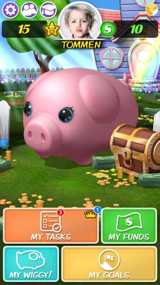 ภาพหน้าจอของ Wiggy Toy App
