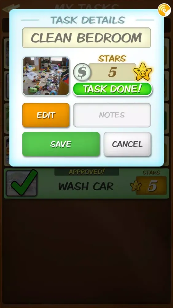 ภาพหน้าจอของ Wiggy Toy App