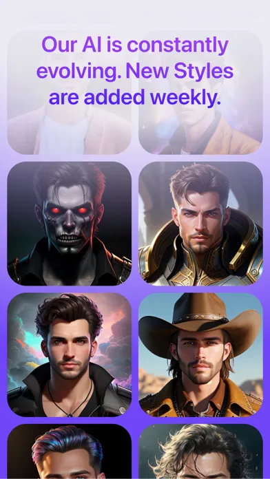 Zrzuty ekranu Sona - AI Portrait Generator