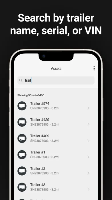 FleetLocate TrailerView 스크린샷