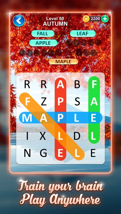 Ảnh chụp màn hình của Word Search Spirit - Word Game