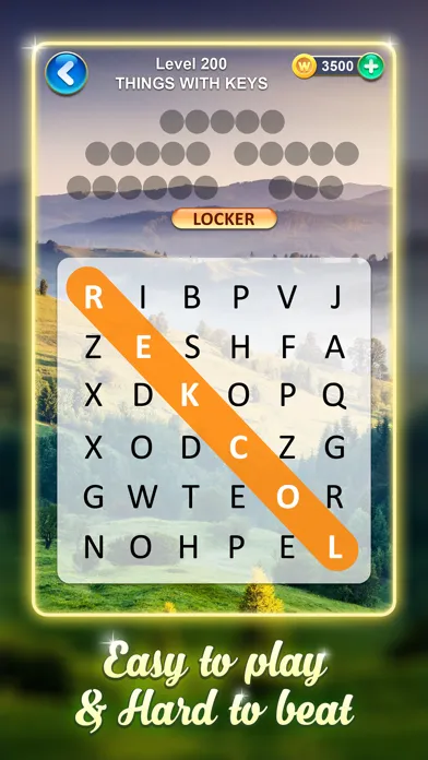 Ảnh chụp màn hình của Word Search Spirit - Word Game
