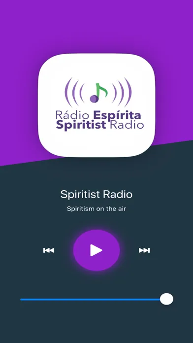 Tangkapan layar Spiritist Radio