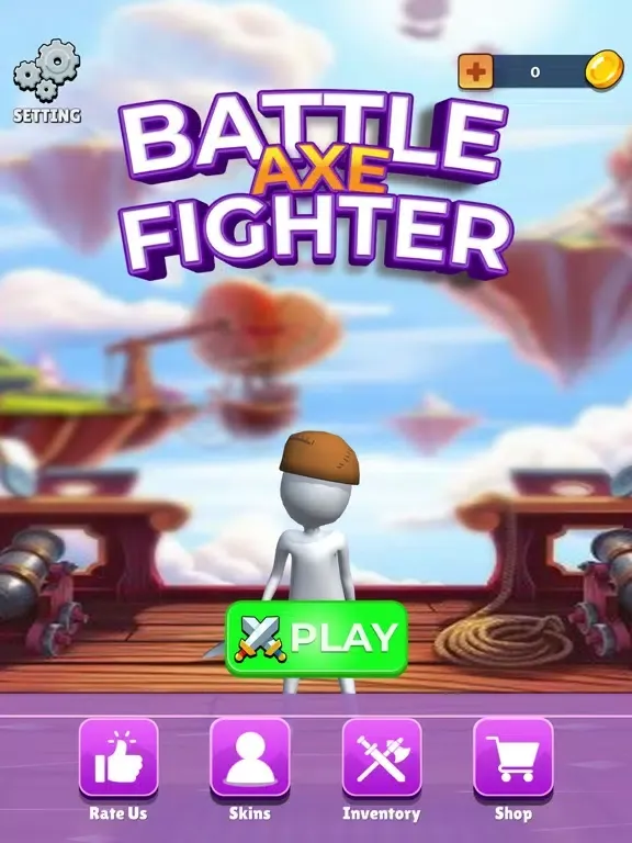 Captures d'écran de Battle Axe Fighter iPad 