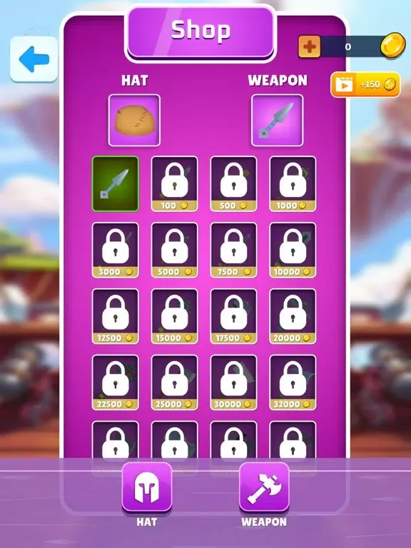 Captures d'écran de Battle Axe Fighter iPad 