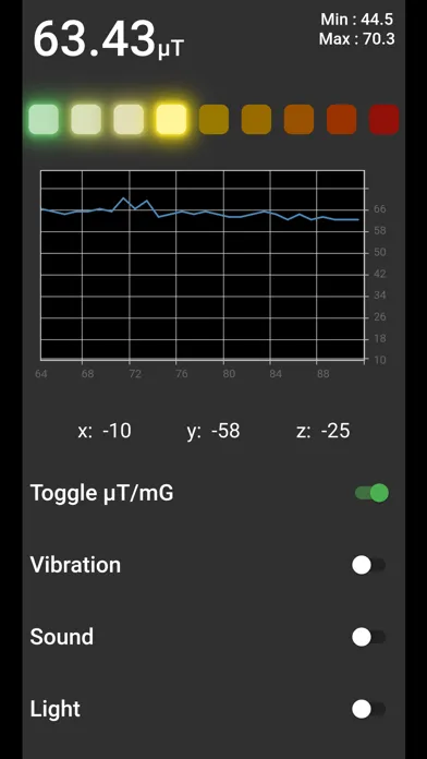 EMF Analytics (EMF Detector) Ekran Görüntüleri