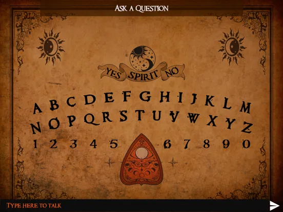 Spirit Board - Do You Dare? iPad  Screenshots
