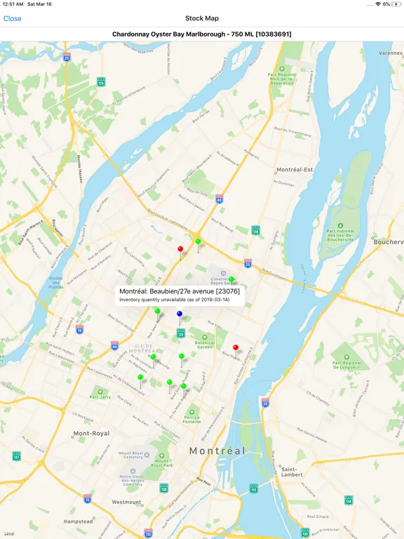 SWIG Alerts Québec iPad 應用截圖