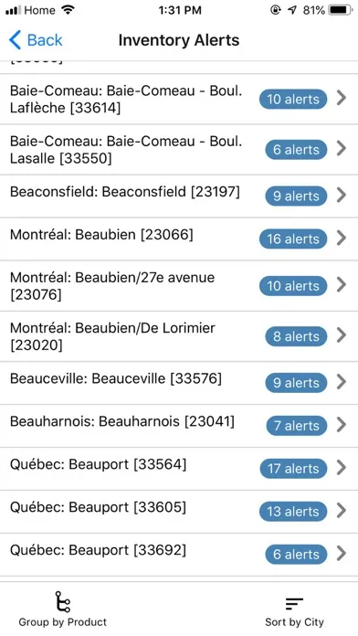 SWIG Alerts Québec應用截圖
