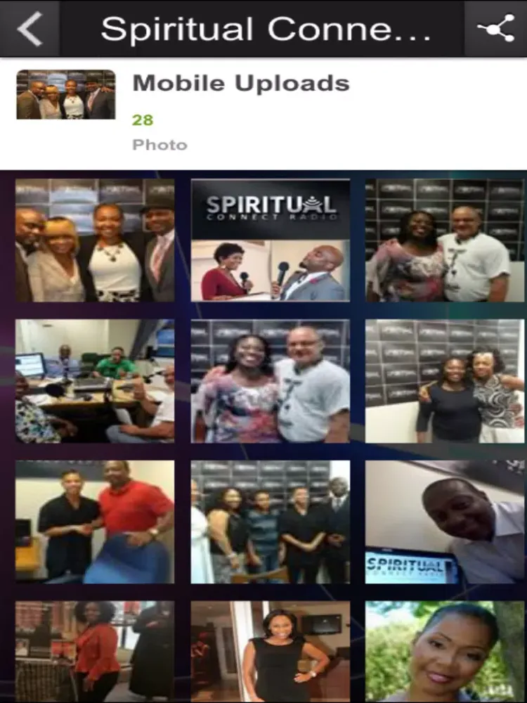 Captures d'écran de Spiritual Connect Radio iPad 