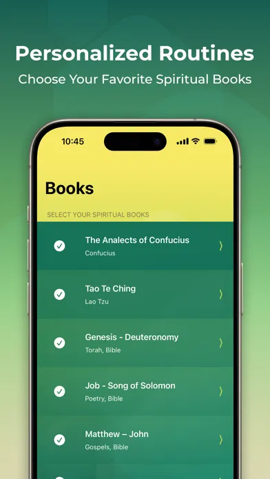 Spiritual Me: Meditation App Screenshots