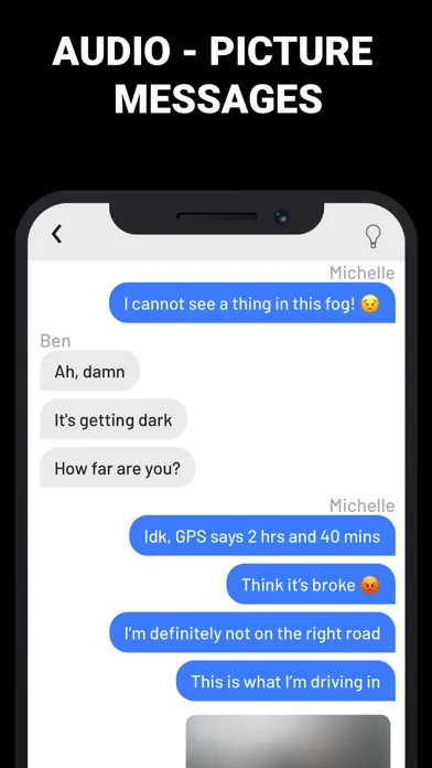 صور Scary Chat Stories Dark
