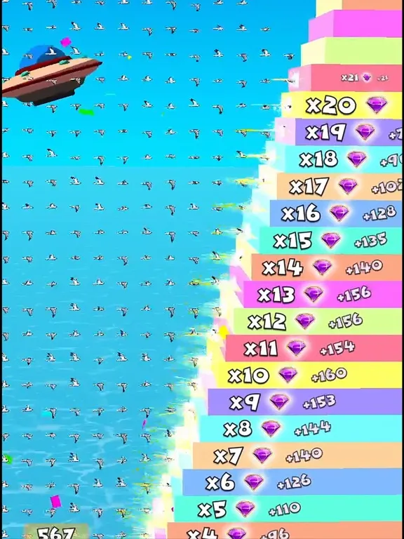 Dodgy Flyers - Birds Survival iPad  Ekran Görüntüleri
