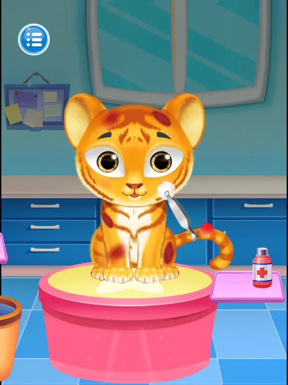 Tangkapan skrin Animals Daycare iPad 