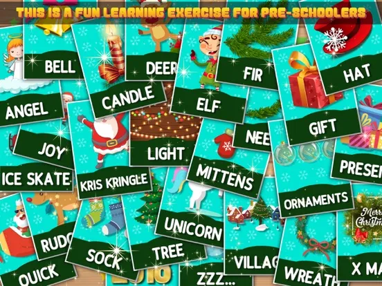 Christmas ABC Learning iPad  স্ক্রিনশট