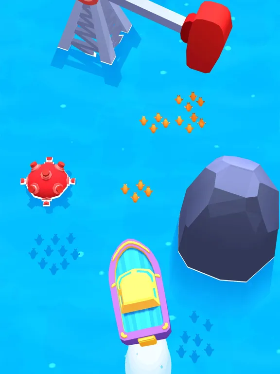 Fish Rush 3D iPad 应用截图