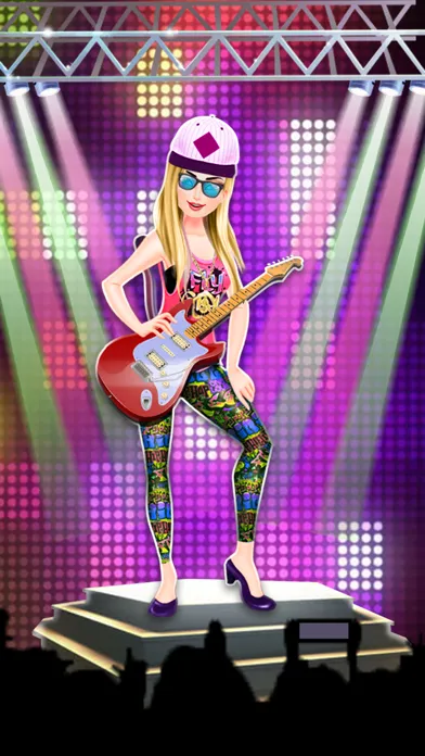 Captures d'écran de Rockstar Girl Fashion Salon