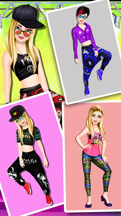 Captures d'écran de Rockstar Girl Fashion Salon