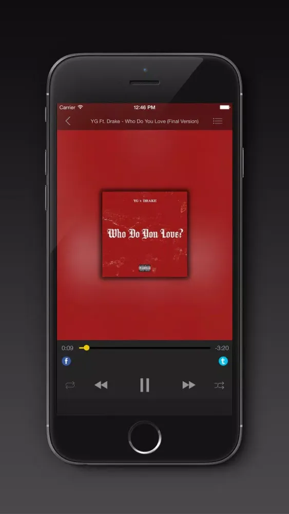 Tangkapan skrin Free Mp3 Stream Manager & Music Player