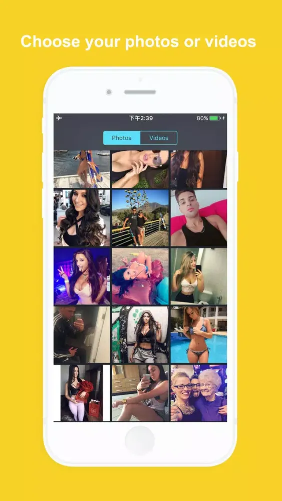 Capturas de tela do Saved Photo Editor & Video Trimming
