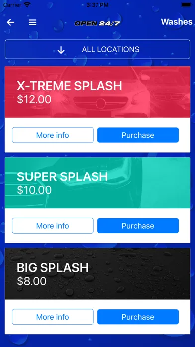 Splash N Go Car Wash سکرین شاٹس