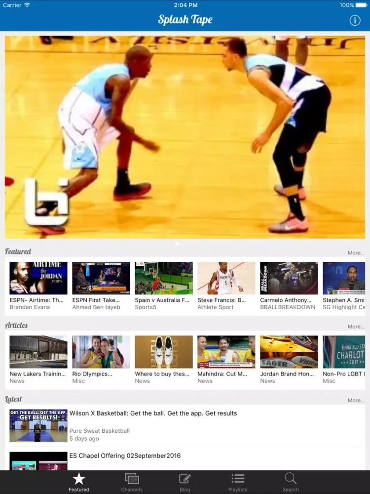 Splash Tape iPad 应用截图