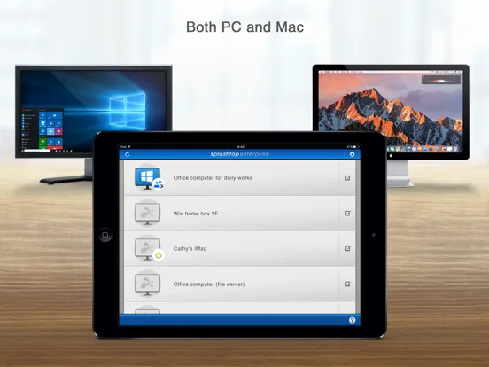 Splashtop Enterprise iPad 應用截圖