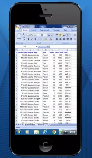 Tangkapan layar Splashtop for Good Technology