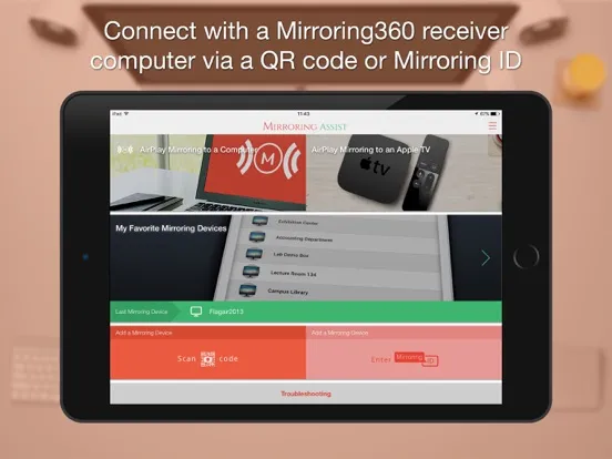 Tangkapan layar Mirroring Assist iPad 