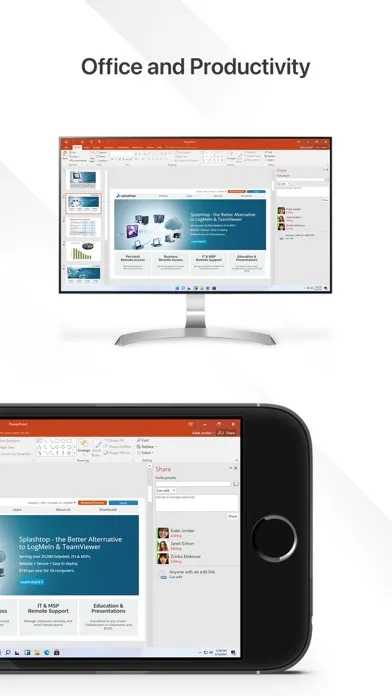 Splashtop Personal for iPhone スクリーンショット