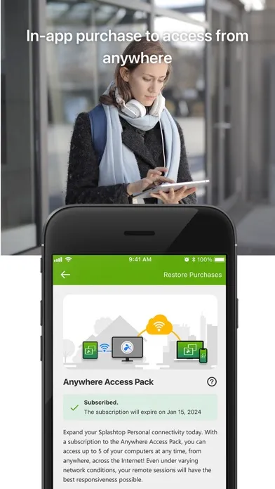 Splashtop Personal for iPhone スクリーンショット