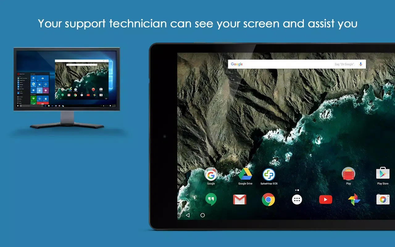 Capturas de tela do Splashtop Add-On: MobileDemand