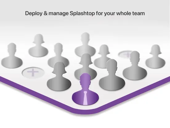 Capturas de tela do Splashtop Business iPad 