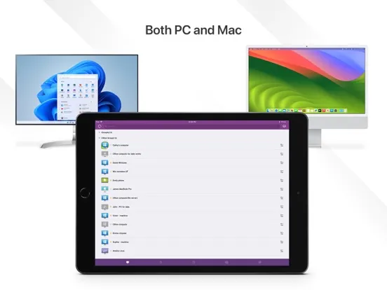 Capturas de tela do Splashtop Business iPad 