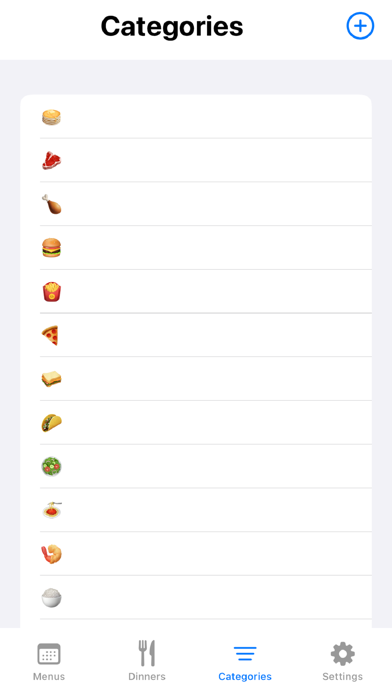 ภาพหน้าจอของ Weekly Dinner Planner