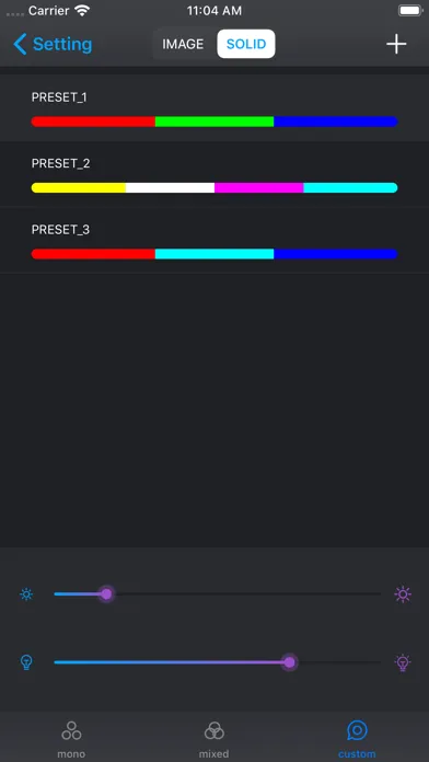 UniColor Light Ekran Görüntüleri