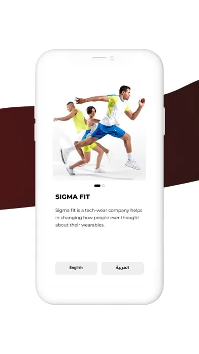 Zrzuty ekranu Sigma Fit EG